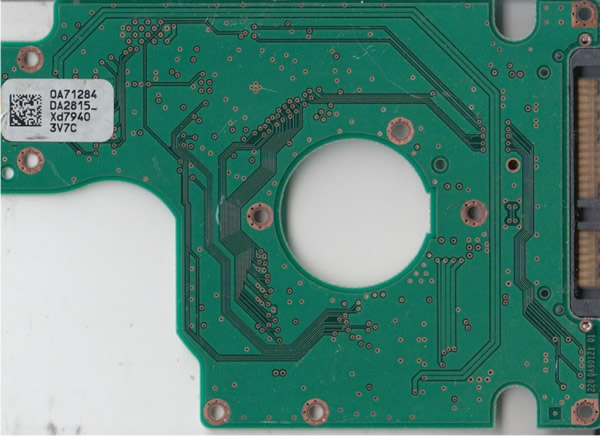 0A71284 هيتاشي القرص الصلب لوحة الدوائر